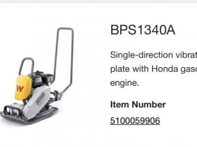 2026 Wacker Neuson BPS1340A